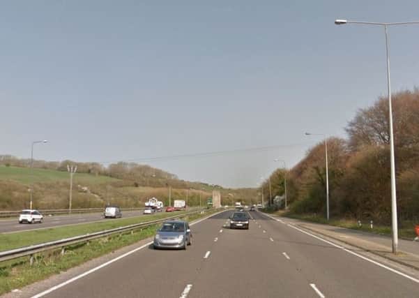 The collision happened on the A23 near Pyecombe. Picture: Google Street View