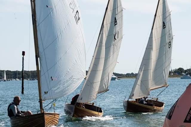 Action at the Bosham Classic Boat Revival / Picture by Chris Hatton