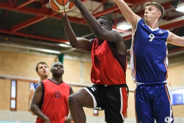 Action from the 2019 World Club Basketball Tournament. Picture courtesy of JS Sport Photography