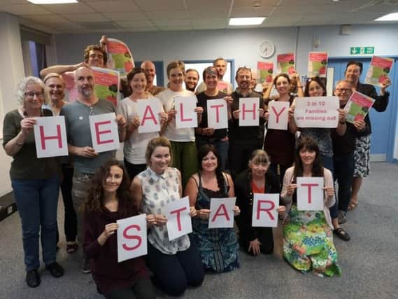 Healthy Start Campaign launched by Brighton and Hove Food Partnership, Sussex Community NHS Foundation Trust, and Brighton and Hove City Councils Childrens Centres
