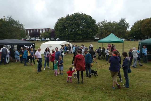 Steyning Community Orchard had a new venue for its fifth annual Apple Day and welcomed a record turnout