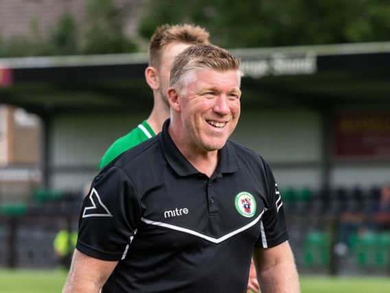Simon Wormull. Burgess Hill Town v Hythe Town. Picture by Chris Neal