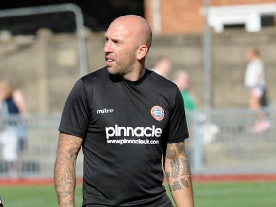 Worthing manager Adam Hinshelwood. Picture by Stephen Goodger