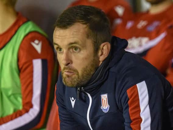 Stoke City boss Nathan Jones. Picture by PW Sporting Photography