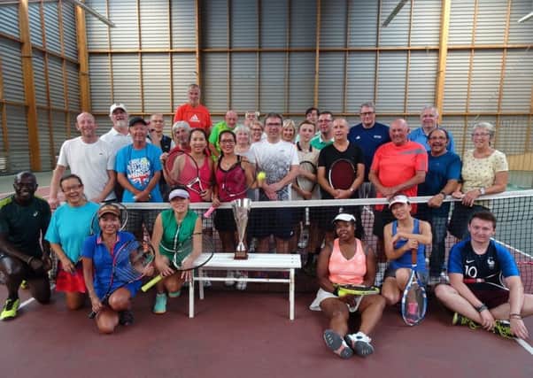 Hailsham Tennis Club visits Gournay-en-Bray in France for the annual exchange trip. SUS-190925-095641001