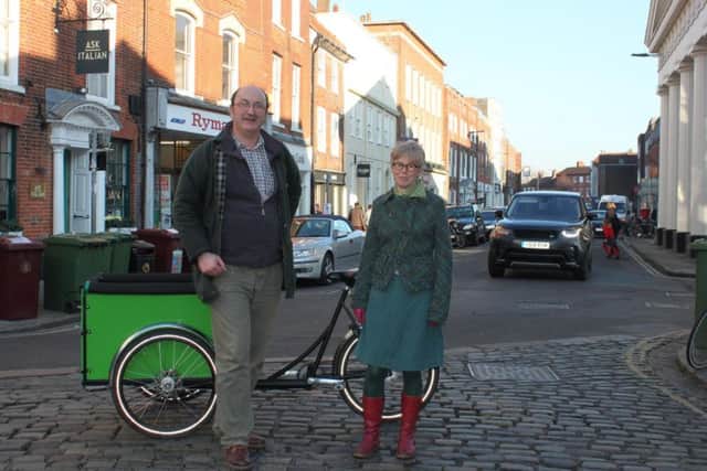 Campaigner Mark Record's car free day idea has been supported by city councillor Sarah Sharp