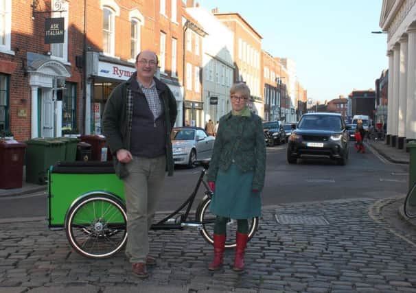 Campaigner Mark Record's car free day idea has been supported by city councillor Sarah Sharp