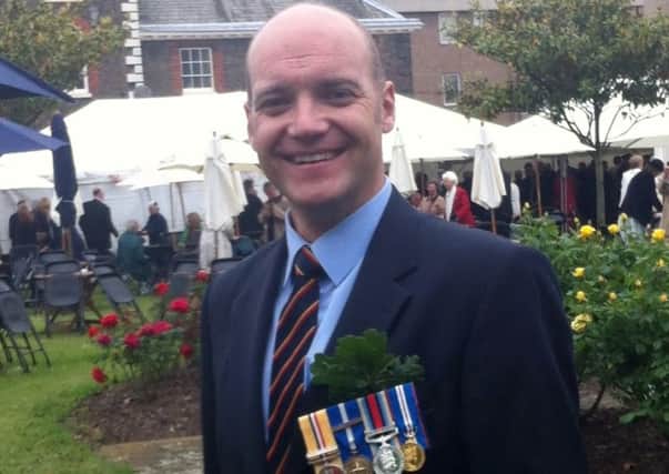Ben Mead from Eastbourne who is setting up an ex-military social group ENGSUS00120120409121728