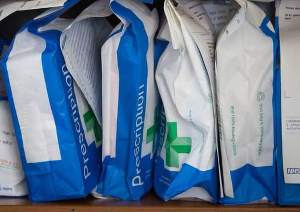 Prescriptions waiting to be colleted (Photo by Matt Cardy/Getty Images)
