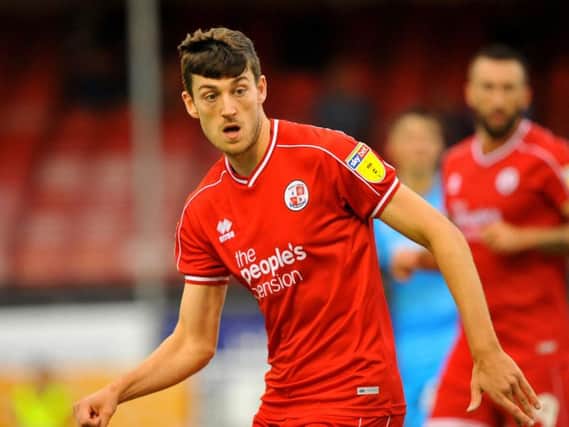 Ashley Nadesan was on the scoresheet when Crawley Town triumphed over Walsall in the Carabao Cup back in August. Picture by Steve Roabrds