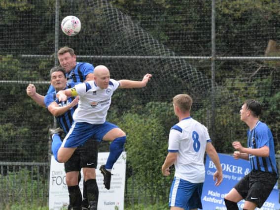 Hollington United v Eastbourne Rangers. Picture by Justin Lycett