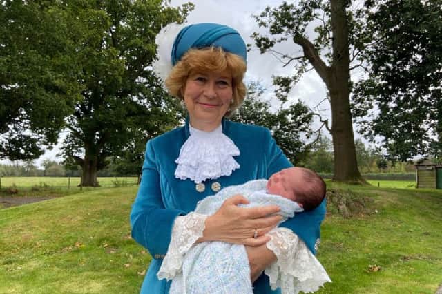 The High Sheriff with her latest grandson