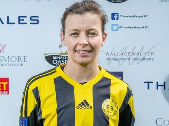Crawlley Wasps' Faye Rabson. Picture by Ben Davidson