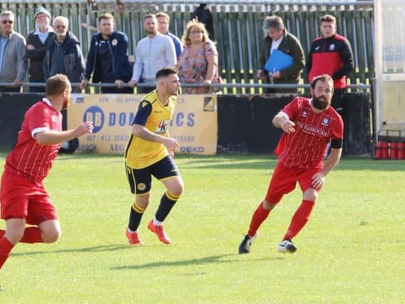 Dan Perry has been on form for Town this season. Picture by Joe Knight