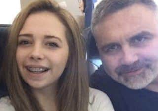 Daniel Poole with his daughter Lauryn. Picture: Sussex Police