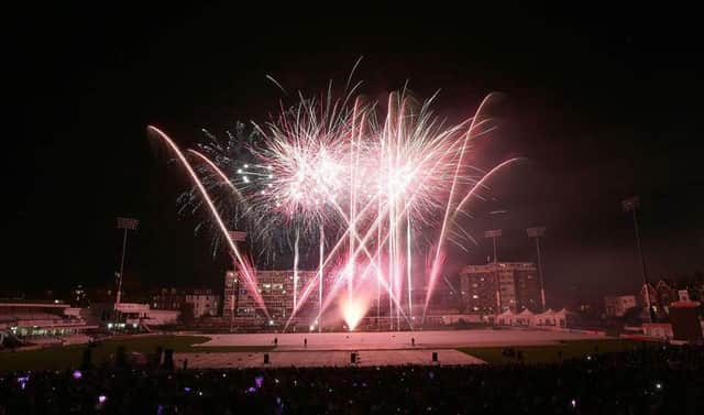 Early bird tickets for the fireworks are now on sale (picture courtesy of Sussex Cricket)