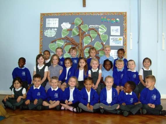 Butterfly reception class, St Margaret's Primary School