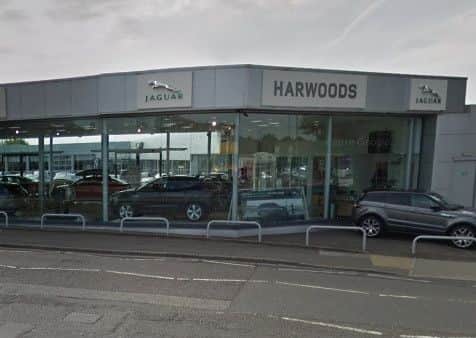 Harwoods Jaguar in Old Shoreham Road, Hove (photo from Google Maps Street View)
