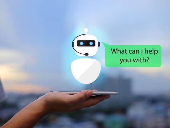 Chatbots can help solve customer queries