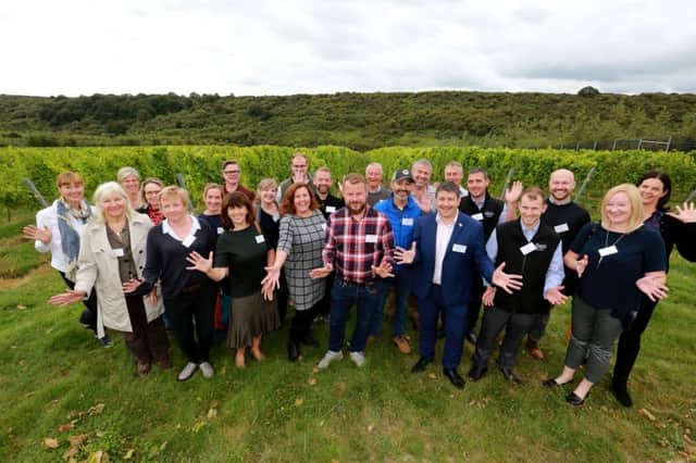 East Sussex food and wine producers at Rathfinny wine estate