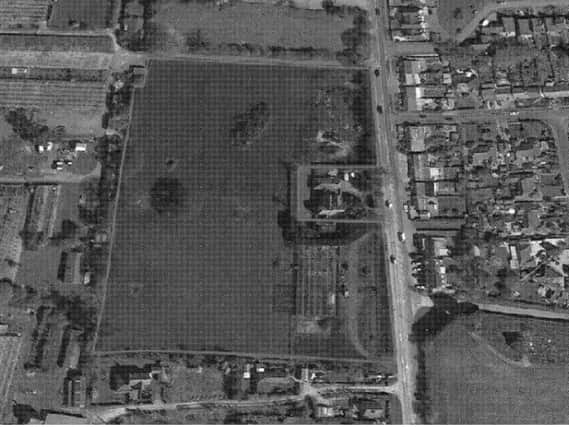 Aerial photo of Wings Nursery site in Woodgate