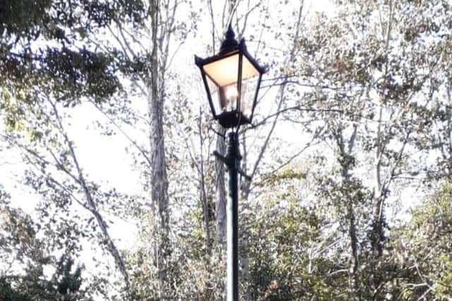 Felpham Village Conservation Society said the lights are no longer solar powered, but are instead connected tothe mains electricity.