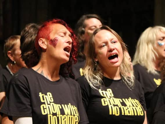 Members of the Choir With No Name Brighton have recorded single to be released on World Homeless Day