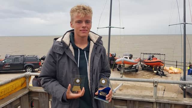 Sam Williams, 17, won the United Kingdom Windsurfing Association coastal series