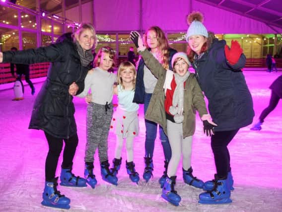 DM18113256a.jpg. Opening of Chichester Ice Rink in Priory Park. Photo by Derek Martin Photography.