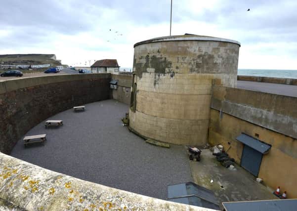 Martello Tower in Seaford. Photo by Peter Cripps