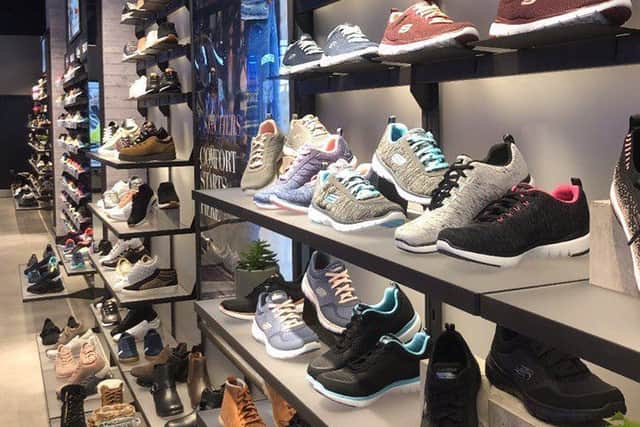 Skechers is a US footwear brand, photos from The Beacon