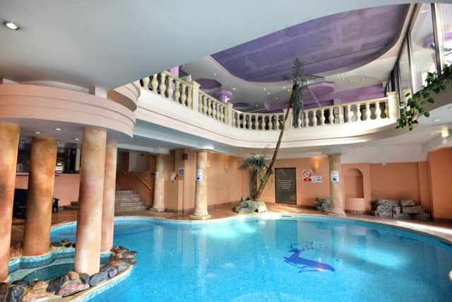 The hotel also features a heated indoor swimming pool. Photo by Peter Cripps