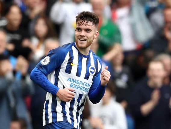 Brighton and Hove Albion striker Aaron Connolly will hope to make his debut for Ireland against Georgia in the European Qualifiers