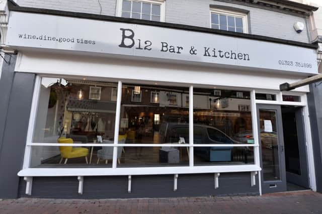 B12 Bar & Kitchen in Hailsham High Street (Photo by Jon Rigby) SUS-190310-100432008