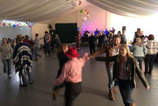 A fundraising barn dance was held on Saturday
