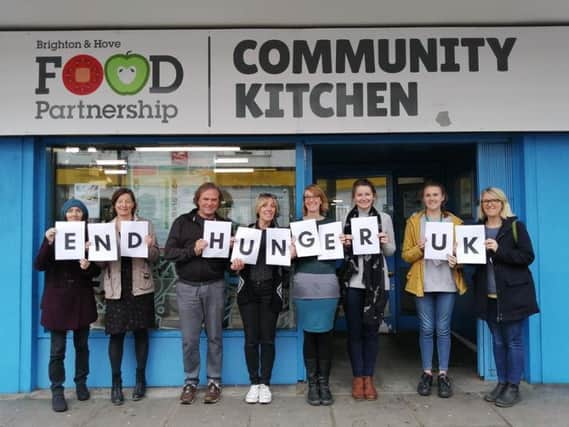 Brighton & Hove Food Partnership takes part in National End Hunger UK Week, which calls for an end to food poverty.