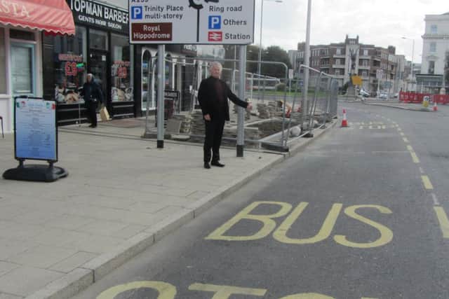 Councillor Smart claims the bus stops are inadequate