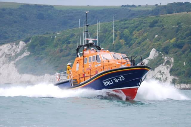 The Eastbourne lifeboat