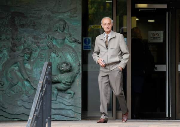 Ian Hemmens, 81, of Bognor Road, Chichester, is on trial at Portsmouth Crown Court accused of assisting an offender charged with attempted murder.  Picture: (160919-7449) PPP-190916-122829003