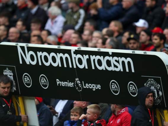 The Premier League's No Room for Racism campaign will be at the Amex Stadium on Saturday