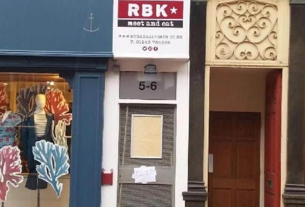 RBK closed because of the 'continual decline on the foot flow on the high street'