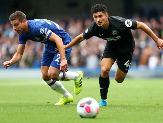 Brighton and Hove Albion midfielder Steven Alzate has impressed in the Premier League this season and is in contention for a starting role against Everton