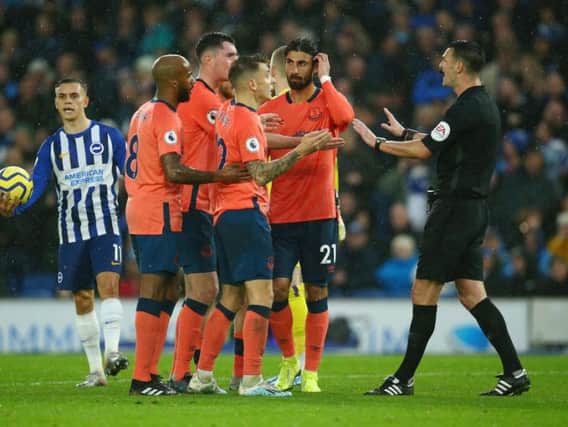 Brighton and Hove Albion winger Leandro Trossard caused huge problems for the defence