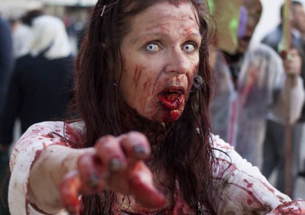 Zombie Walk, Hastings. Photos by Helen Pope SUS-150111-130618001