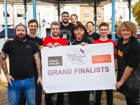 Sussex Street Food of the Year Grand Finalists 2020 - Mann & Moore, Pizza Leonati & The BBQ Project (Photograph: Toby Philips)