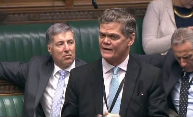 Eastbourne MP Stephen Lloyd speaking in Parliament
