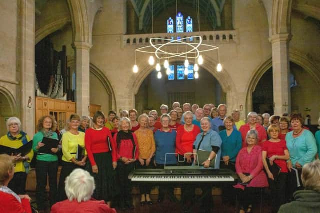 Sound Waves Community Choir at the Big Sing in aid of St Michaels Hospice