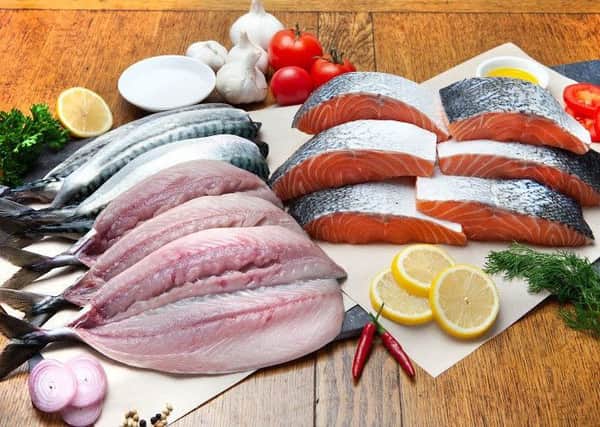 Customers can choose the quantity and type of fish they would like David to deliver to them