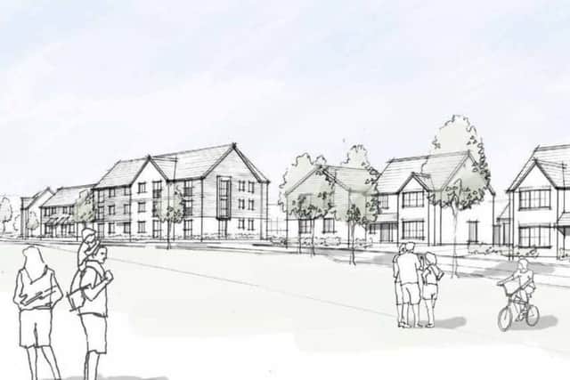 Development at former Newlands School site in Seaford SUS-191022-114612001