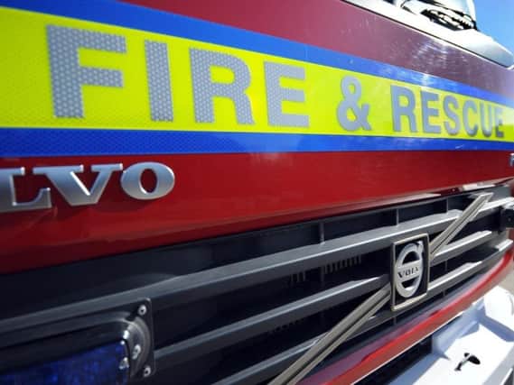 Firefighters rushed to an Eastbourne fire